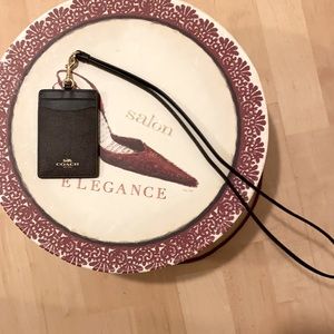 Coach ID/CC Holder Lanyard